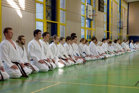 Lehrgangsteilnehmer, Karateverein Zanshin Göttingen