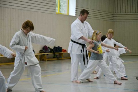 Sven Grote Karate-Training Kinder-Anfängerkurs