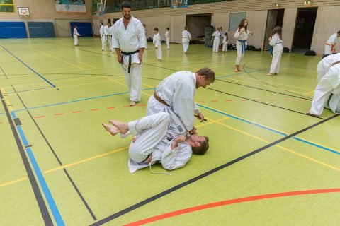 Zanshin Sommerlehrgang 2017 mit Andreas Buhl, Sven Grote, Christoph Reinecke - Selbstverteidigung und Kumite