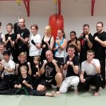 Teilnehmer des Kickboxlehrgangs des WKC am 22.6.2013