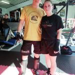 Johannes Schmitz und Stefanie Opola, WKC Trainingslager mit Sparringsturnier 2014