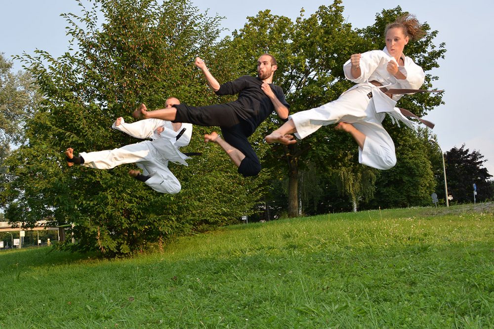 Sprungkicks - Karateverein Zanshin Göttingen