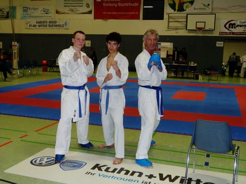 Zanshin Kumite-Mannschaft, Niedersächsische Landesmeisterschaften 2012, P1010146_800px