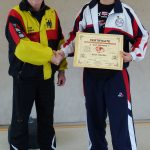 Johannes Schmitz bekommt 2. Dan im Kickboxen