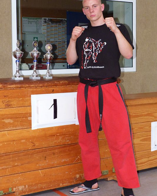 Johannes Schmitz, Deutscher Meister im Kickboxen (WIASKA) 2012