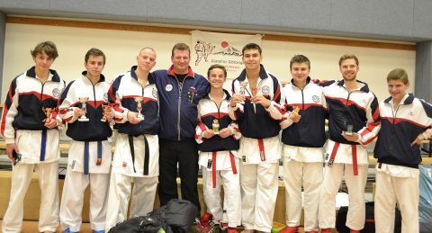 erfolgreiche Zanshin-Mannschaft beim Wartburgpokal 2012