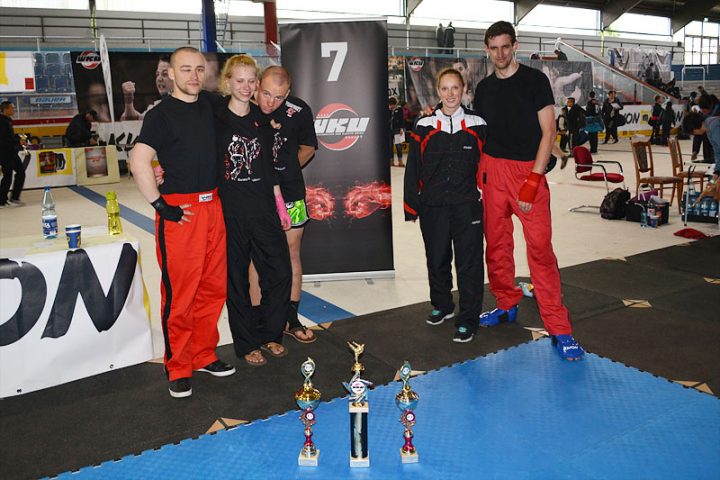 International Northern Championship der WKU 2015: Malte Dehling, Laura, Johannes Schmitz, Stefanie Opola, Thomas Morio.